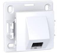 Schneider Electric - Alréa - prise RJ45 - simple - cat.6 UTP non blindée - mécanisme - blanc polaire - ALB61342P