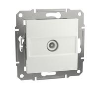 Schneider Electric Asfora EPH3270321D Prise TV encastrée 8 dB SAT 1 sortie Blanc