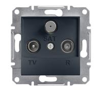 Prise ASFORA R-TV-SAT (1dB) sans cadre d'anthracite EPH3500171
