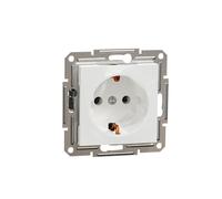 Schneider Electric Asfora SCHUKO, prise encastrée, blanc