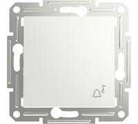 Schneider Electric Bouton-poussoir avec symbole de sonnette Asfora blanc (RAL 9003) EPH0870121D 1 pc(s)
