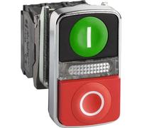Schneider Electric Bouton-poussoir double XB4BW73731M5