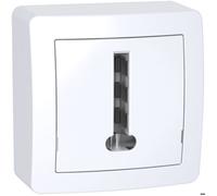Prise téléphone blanc Schneider Alrea