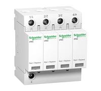 Schneider Electric Détecteur de surtension iPRD40r, type 2, modules de protection enfichables, 4P, Imax 40kA A9L40401