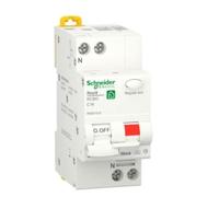 Schneider Electric Disjoncteur à courant résiduel Resi9 1P+N 16A 30mA - R9D61616