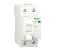Schneider Electric Disjoncteur à courant résiduel Resi9 2P 25A 30mA AC Type -