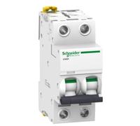 Schneider Electric Disjoncteur Acti9 iC60H 2P 10A 10000A courbe C -A9F89210