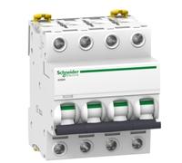 Schneider Electric Disjoncteur Acti9 iC60H 4P 40A 10000A courbe C- A9F89440