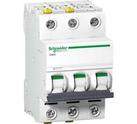 Schneider Electric Disjoncteur de protection de circuit iC60H, 3P, 13A, B caractéristique A9F06313