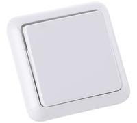 Schneider Electric ELSO 221604 Interrupteur Universel Tendance 6 bornes 10 A IP44 Blanc Pur, Blanc uni