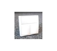 Schneider Electric - Enjoliveur pour prise double RJ45 infr blanc polaire 45x45mm ALTIRA
