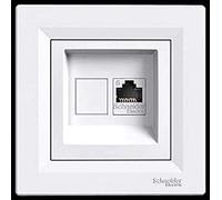Schneider electric eph4700121 prise RJ45 Catégorie 6 UTP Blanc