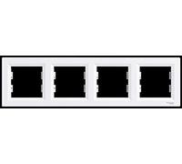 Schneider Electric Cadre Asfora eph5800421 – 4 postes – horizontal – Blanc