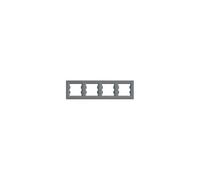 Schneider Electric Eph5800462 Cadre 4 éléments, Frêne