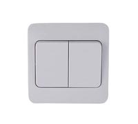 Schneider Electric GGBL1022W Lisse Lot de 10 interrupteurs à bascule 2 voies 10 AX Blanc
