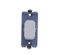 Schneider Electric GGBL102RW Lisse Module interrupteur 2 voies rétractable, 10 A, blanc