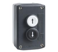 Schneider Electric GmbH Boîtier avec 2 boutons-poussoirs 2S2Ö Flèche (haut/bas) XALD22 (XALD222E)