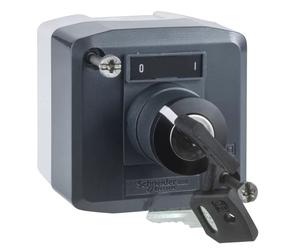 Schneider Electric GmbH Boîtier avec sélecteur 1S,1Ö (AUS-EIN) XALD14 (XALD144E)