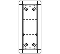 Schneider Electric GmbH Cadre portier UP si triple 141x334mm 1881320 (1881320)