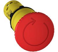Schneider Electric - Harmony Arrêt D'Urgence - Rouge 40mm - 22 - Tourner Pour Déverouiller - 1o+1f - Xb7ns8445