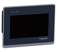 Schneider Electric Harmony STW6 7 pouces W Basic Web-Panel, écran tactile résistif, 2 ports Ethernet (connexion en série), USB, navigateur Web, HTML5 HMISTW6400