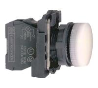 Schneider Electric Harmony voyant rond avec lentille normale, IP66, LED intégrée, plastique collerette, 22 mm diamètre de fixation