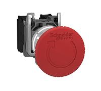 Schneider Electric Bouton d'arrêt d'urgence XB4BS8444 Ø40 mm pousser-tourner rouge