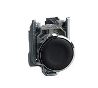 Schneider Electric - Harmony XB4 - bouton poussoir à impulsion - Ø22 - noir - 1F - vis étrier - XB4BA21