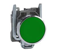 Schneider Electric - Harmony XB4 - bouton poussoir à impulsion - Ø22 - vert - 1F - vis étrier - XB4BA31