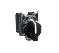 Schneider Electric XB4BD53 Harmony XB4BD53 Bouton sélecteur commutateur rotatif noir 3 x +/- 45 ° décrochage par rotation 1 pc(s)