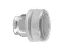 Schneider Electric ZB4BP2 Harmony ZB4BP2 Bouton-poussoir avec capot de protection, actionneur plat 1 bouton noir décrochage par