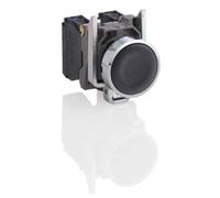Schneider Electric XB4BA21 Harmony XB4BA21 Bouton-poussoir actionneur plat 1 bouton noir décrochage par pression 1 pc(s)