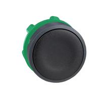Schneider Electric - Tête de bouton-poussoir Harmony XB5 Ø22 affleurant noir ZB5AA2