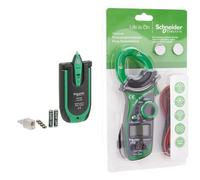 Schneider Electric IMT23206 Traçeur Multifonctions Rastreador de cables multifunción & IMT23214 Pince De Mesure Ampèremétrique Pinza Amperimetrica Digital