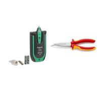 Schneider Electric IMT23206 Traçeur Multifonctions Rastreador de cables multifunción & Knipex Pince demi-ronde avec tranchant chromée, isolées par gaines bi-matière, certifiées VDE 200 mm 26 26 200