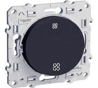 SCHNEIDER ELECTRIC Interrupteur Commande VMC Odace anthracite