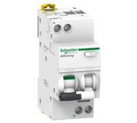 SCHNEIDER ELECTRIC INTERRUPTEUR FI/LS IDPN N VIGI 1P+N, 20 A, CARACTÉRISTIQUE B, 30 mA, TYPE A, 6 KA A9D56620