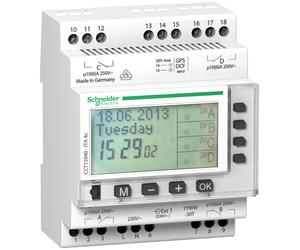 Schneider Electric Interrupteur horaire annuel programmable à 4 canaux - CCT15940