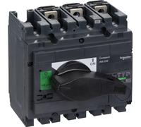 Schneider Electric Interrupteur-sectionneur. INS250,3P, 250A/690V AC/250V DC,actionneur rotatif noir 31106