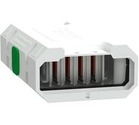 Schneider Electric ITSC250ES42JKE Kit de raccordement, I-Line Track, 250A, cuivre, 3L+N+PE (boîtier PE), IP42, blanc RAL9003
