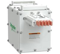 Schneider Electric ITSC400GS42BI0500E Boîtier d'alimentation finale, I-Line Track, 400A, cuivre, 3L+N+PE (PE 50%CU), IP42