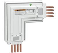 Schneider Electric ITSC400GS42EOE Boîtier angulaire, I-Line Track, 400 A, cuivre, 3 L+N+PE (PE 50%CU), IP42, longueur (280 x 280