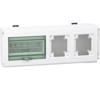 Schneider Electric KNB32CP Adaptateur de sortie KN, 32 A, vide pour 8 unités de division + 2 emplacements de prise Accessoires pour petits distributeurs blanc