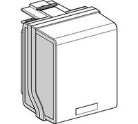 Schneider Electric KSB32CF5 Adaptateur de sortie KS, 32A, 3L+N+PE, pour fusibles 10 x 38 mm Accessoires pour petits distributeurs blanc 1 pc(s)