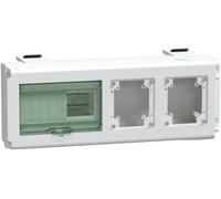 Schneider Electric KSB32CP Adaptateur de sortie KS, 32A, vide pour 8 TE + 2 emplacements de prise Accessoires pour petits distributeurs blanc 1 pc(s)