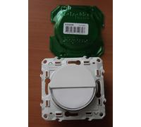 SCHNEIDER ELECTRIC Lot de 10 Poussoirs Etiquette 10A Sans plaque Odace S520266