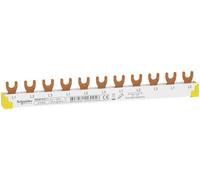 Schneider Electric Schneider Electric Barrette de phase fourche 3p 11mod. 63A R9XFH311 Quantité:1