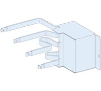 Schneider Electric LVS04432 PrismaSeT-P, connexion, NSX100-250 4 pôles, levier à bascule, technique enfichable, horizontal, avec barre omnibus verticale