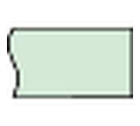 Schneider Electric LVS04546 Barre JdB horiz. pleine 60x10