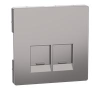 Schneider Electric MEG4572-6050 Enjo simple RJ45x2 nickel